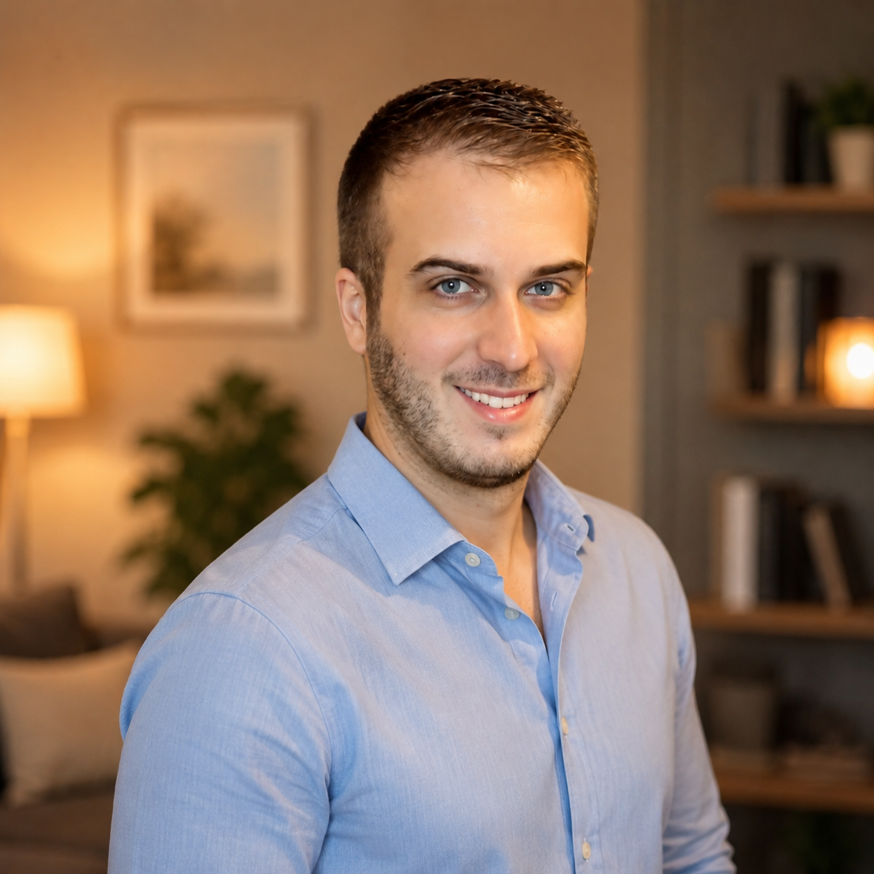 Adam Chalifour, intern therapist at Solace & Sol Therapy in Murfreesboro, Tennessee